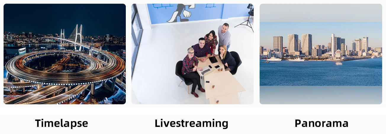 Timelapse Livestreaming Panorama